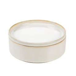 CASA Platos|Mineral Marble Plato Blanco