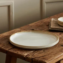 CASA Platos|Mineral Marble Plato Blanco