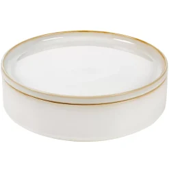 CASA Platos|Mineral Marble Plato Blanco