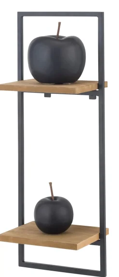 CASA Estanterías|Mix&Match Estanteria De Pared Negro, Natural