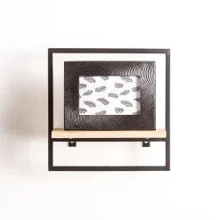 CASA Estanterías|Mix&Match Estanteria De Pared Negro, Natural