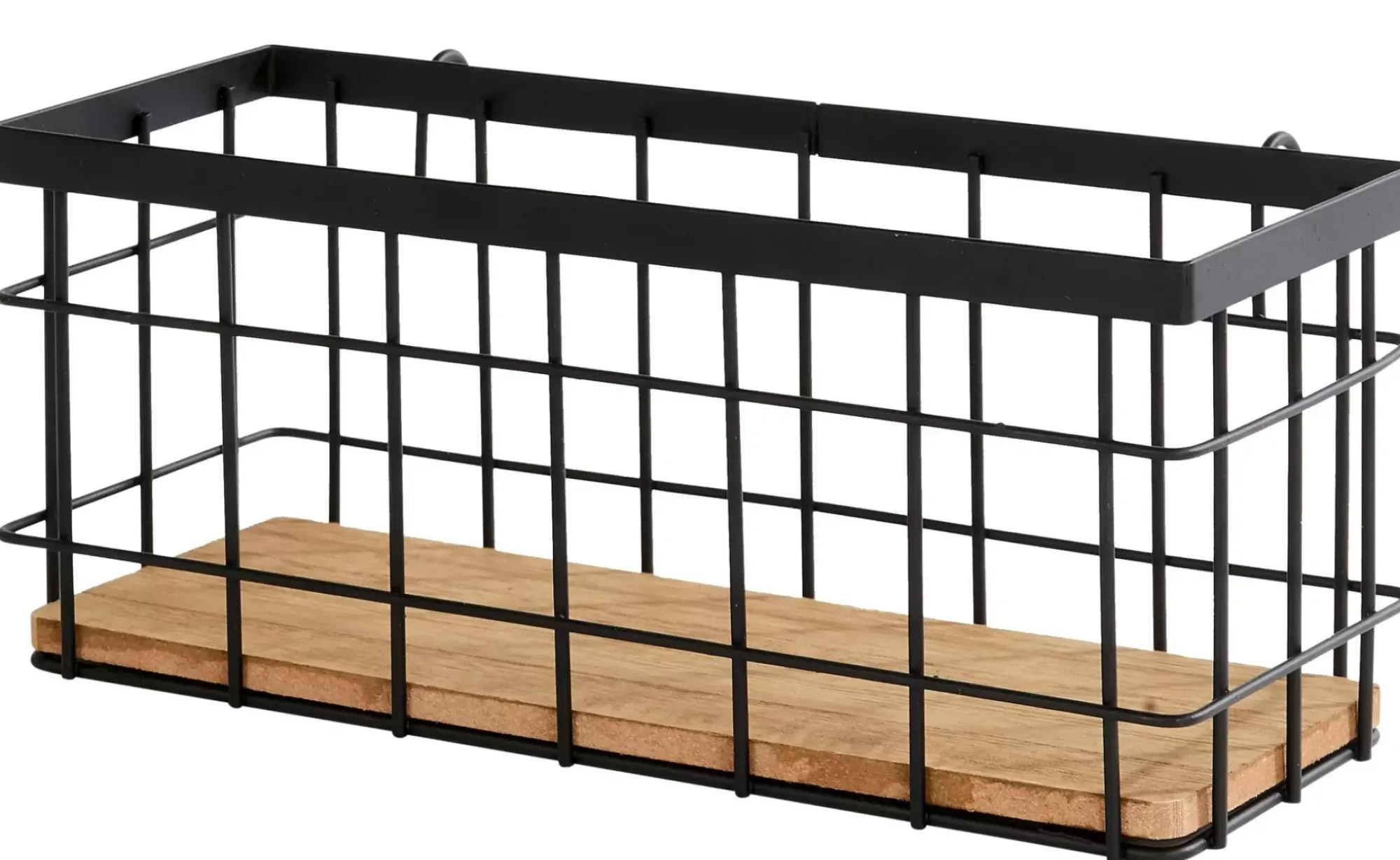 CASA Decoracion De Pared|Modular Cesta Negro