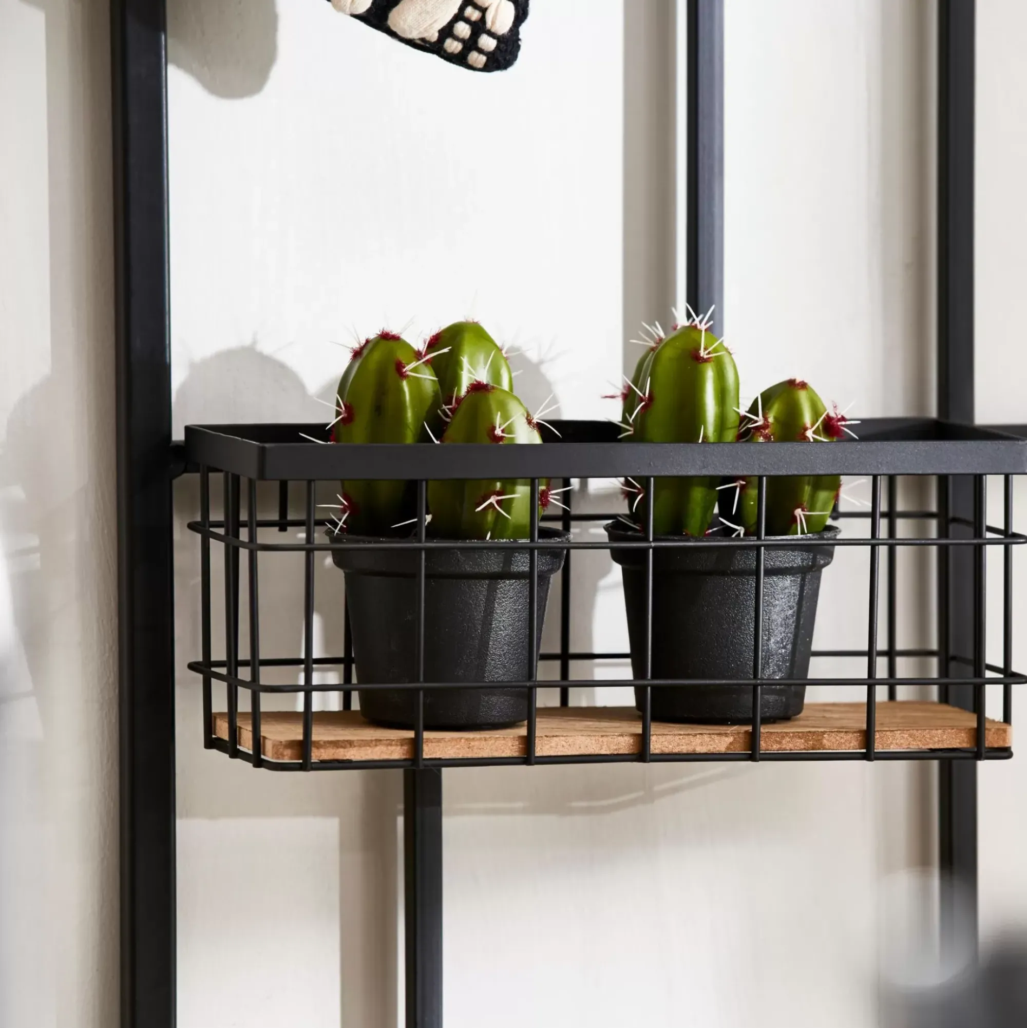 CASA Decoracion De Pared|Modular Cesta Negro