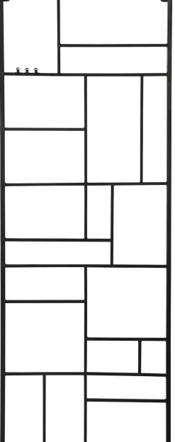 CASA Estanterías|Modular Estanteria De Pared Negro