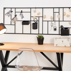 CASA Estanterías|Modular Estanteria De Pared Negro