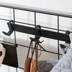 CASA Decoracion De Pared|Modular Perchero Con 3 Ganchos Negro