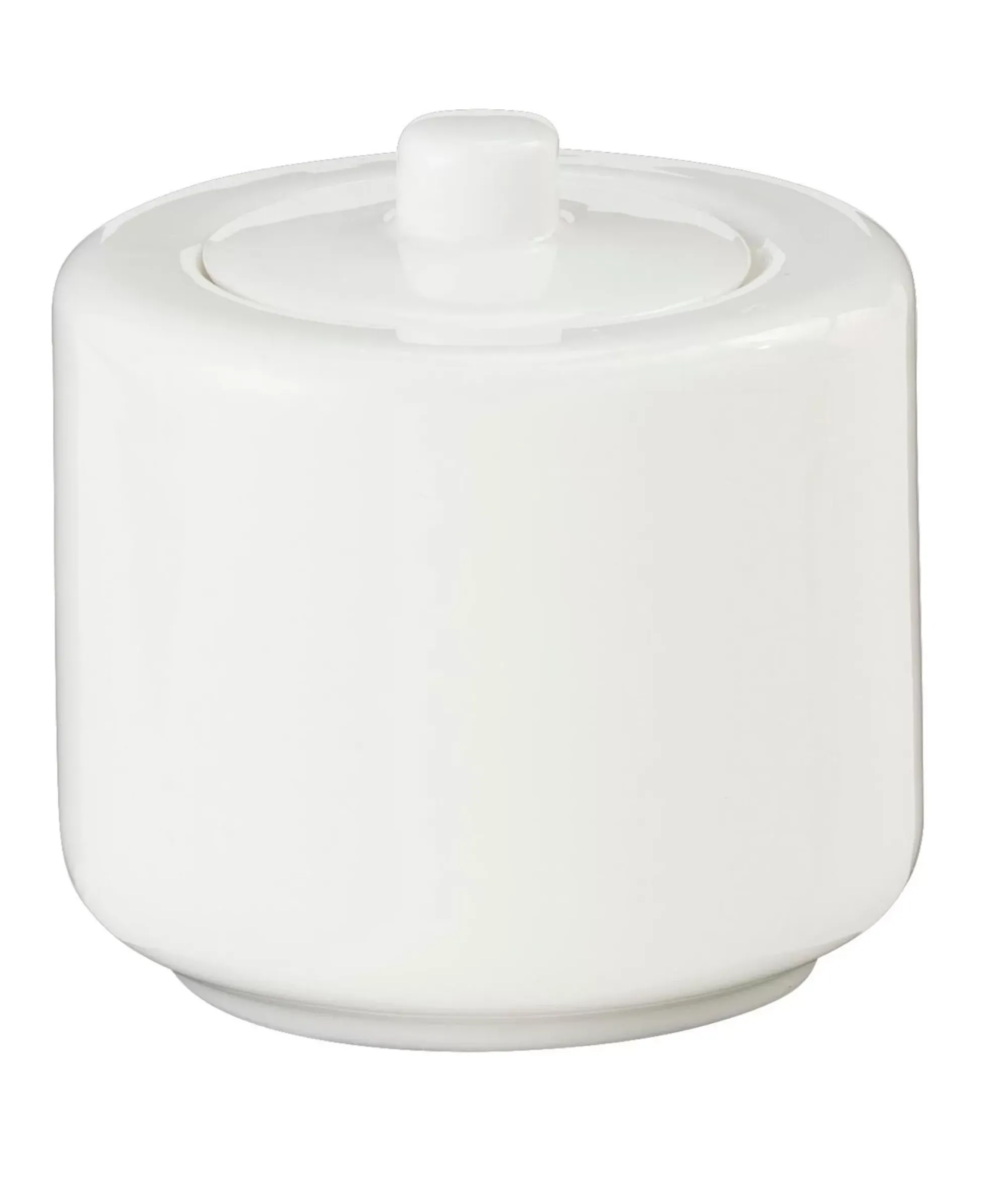 CASA Accesorios De Té|Moon Azucarero Con Tapa Blanco