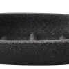 CASA Accesorios De Tocador|Moon Jabonera Gris Oscuro
