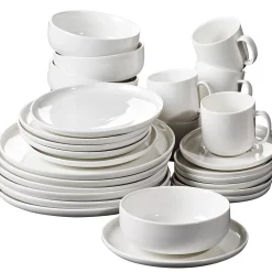 CASA Tazas|Moon Taza Y Plato Blanco