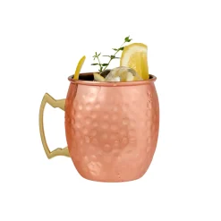 CASA Accesorios Coctéles|Moscow Mule Vaso Dorado, Cobrizo