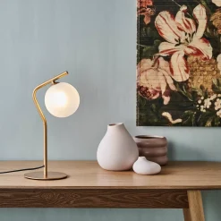 CASA Lamparas De Mesa|Muno Lampara De Mesa Dorado