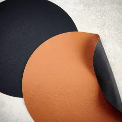 CASA Manteles Individuales|Nappa Mantel Individual Negro, Marron