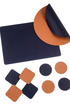 CASA Manteles Individuales|Nappa Mantel Individual Negro, Marron