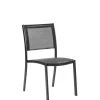 CASA Sillas De Jardín|Nathan Silla Apilable Negro