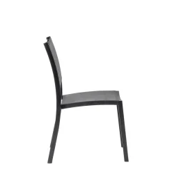 CASA Sillas De Jardín|Nathan Silla Apilable Negro