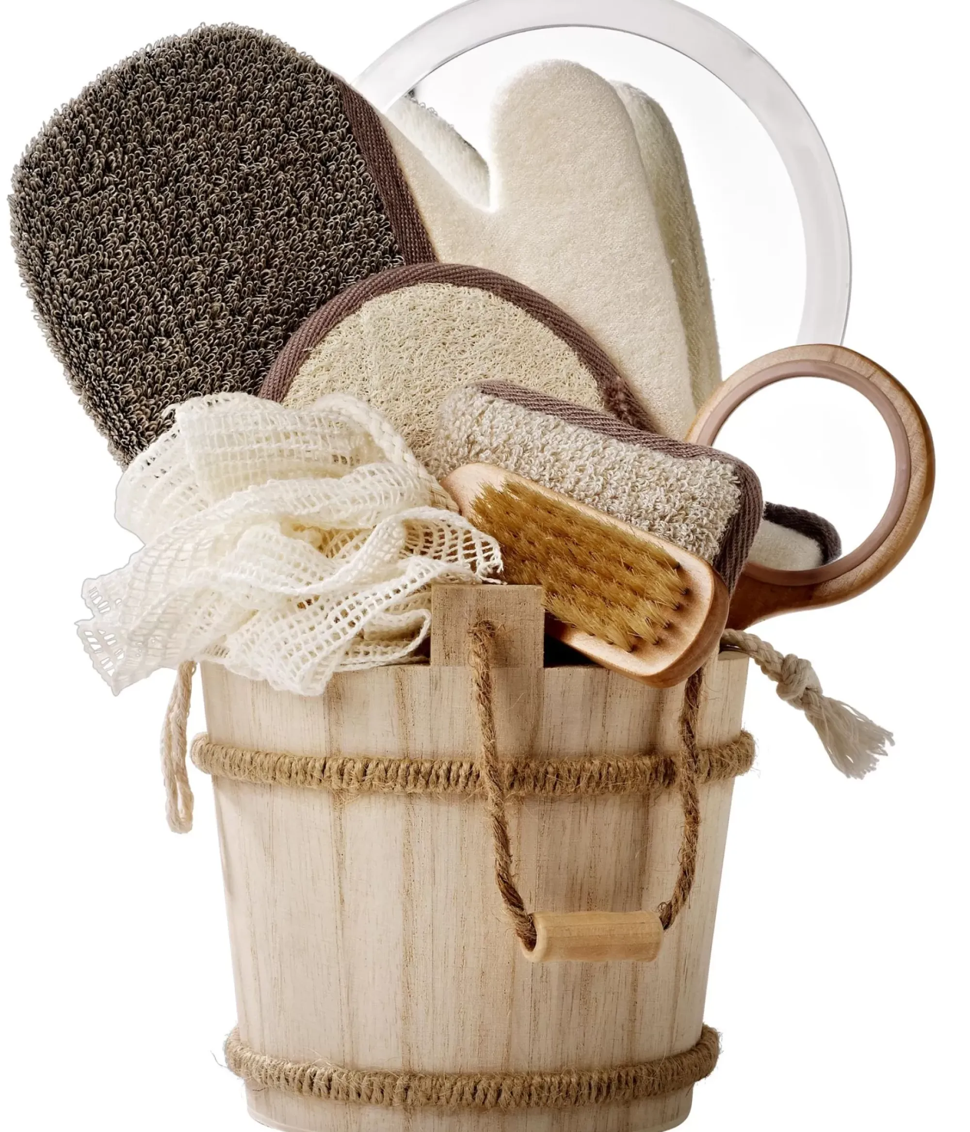 CASA Accesorios De Bañera|Natural Life Guantes Masaje Natural