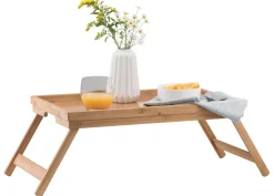 CASA Bandejas|New Bamboo Bandeja De Cama Natural