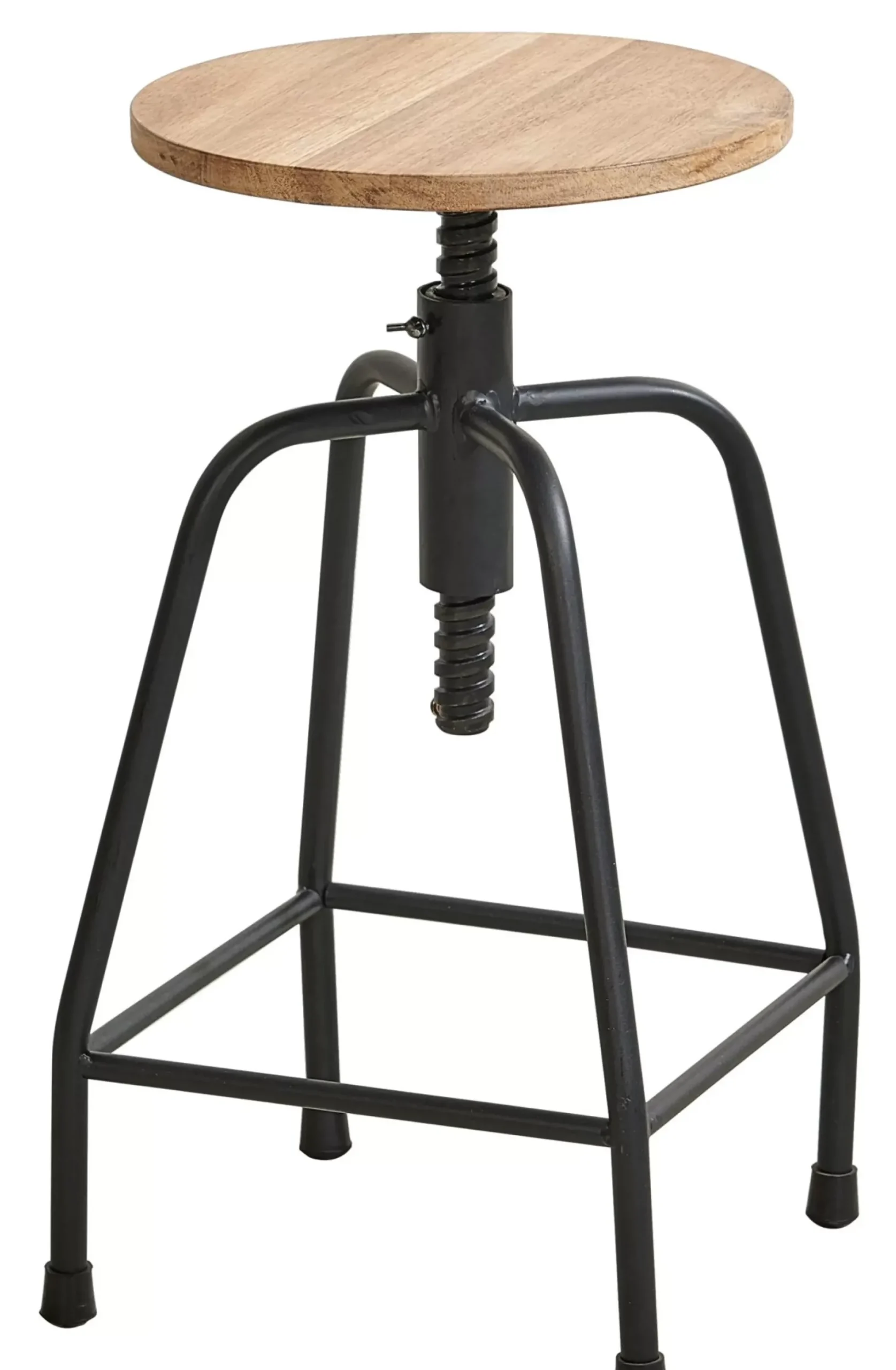 CASA Taburetes|New Bedford Taburete Negro, Natural