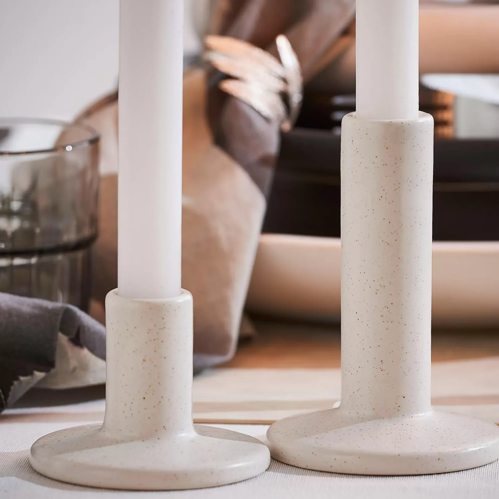 CASA Candelabros|Nordi Candelabro Blanco