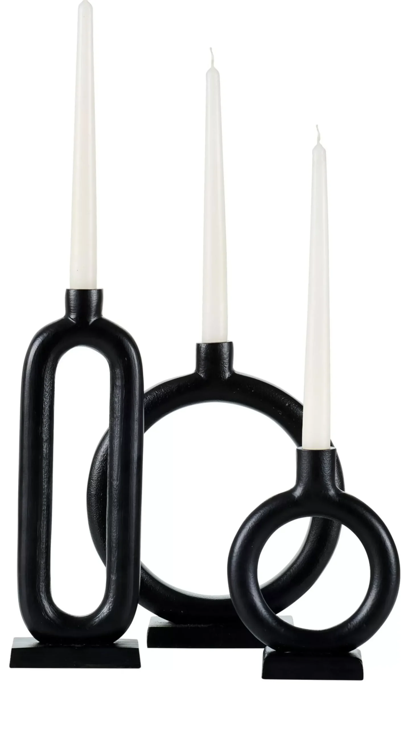 CASA Candelabros|Nova Candelabro Negro