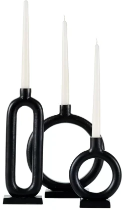 CASA Candelabros|Nova Candelabro Negro