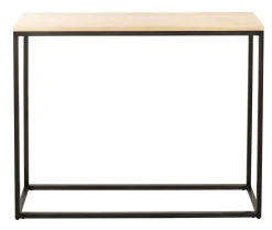 CASA Consolas|Oak Consola Negro, Natural