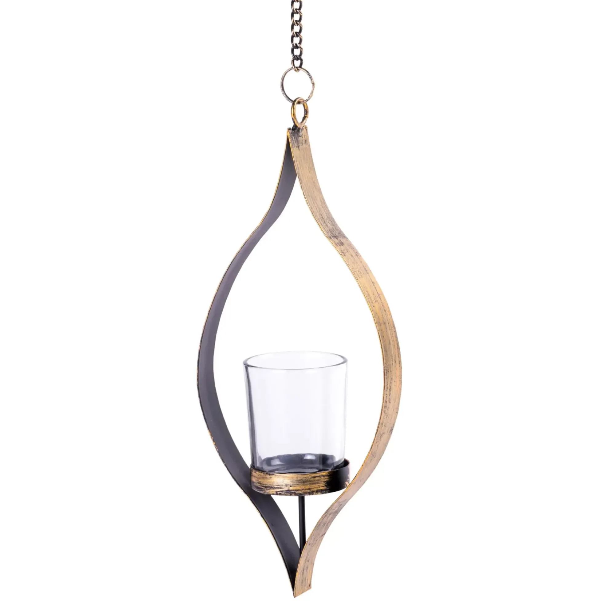 CASA Soprortes Para Velitas|Oval Soporte Para Vela Pequena Bronceado