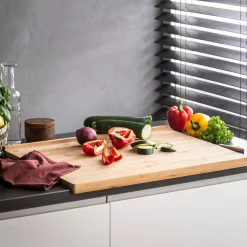 CASA Tablas De Cortar|Panda Tabla De Cortar Para Encimera Natural