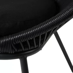 CASA Sillas Lounge|Papayo Silla Lounge Negro