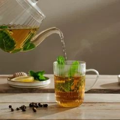 CASA Accesorios De Té|Pausa Juego De Te Transparente