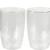 CASA Vasos Para Té|Pausa Vaso De Doble Pared Juego De 2 Transparente