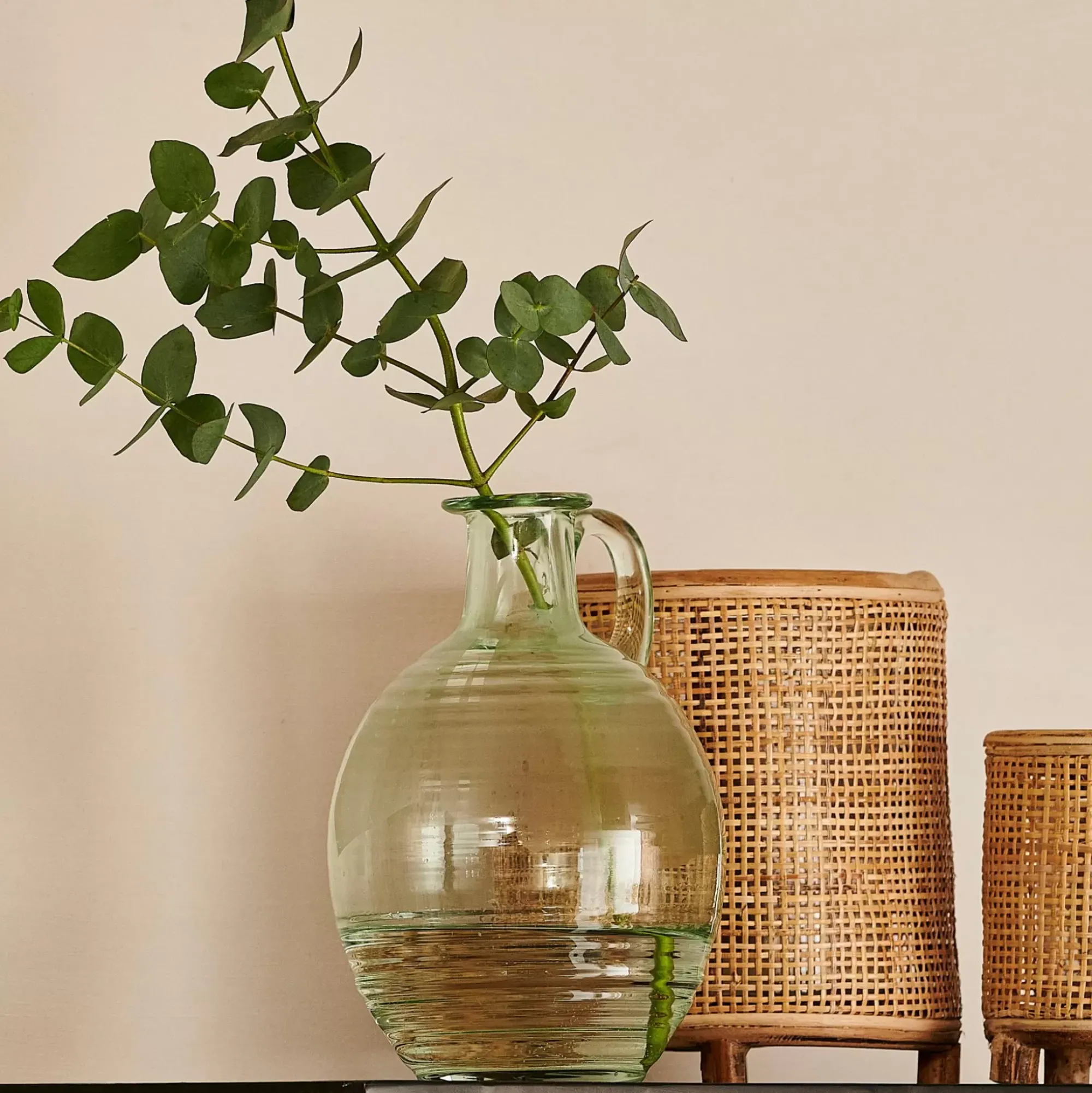 CASA Floreros|Peonia Florero Verde Claro