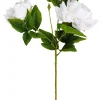 CASA Flores Artificiales|Peony Rosa Peonia Blanco