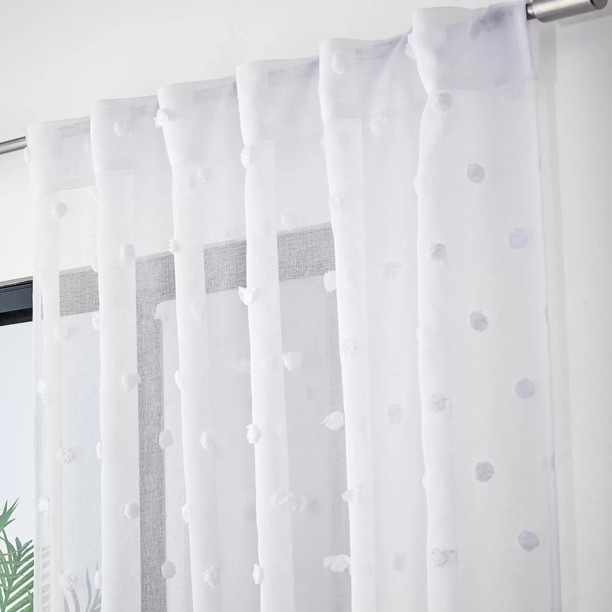 CASA Cortinas|Perle Cortina Blanco