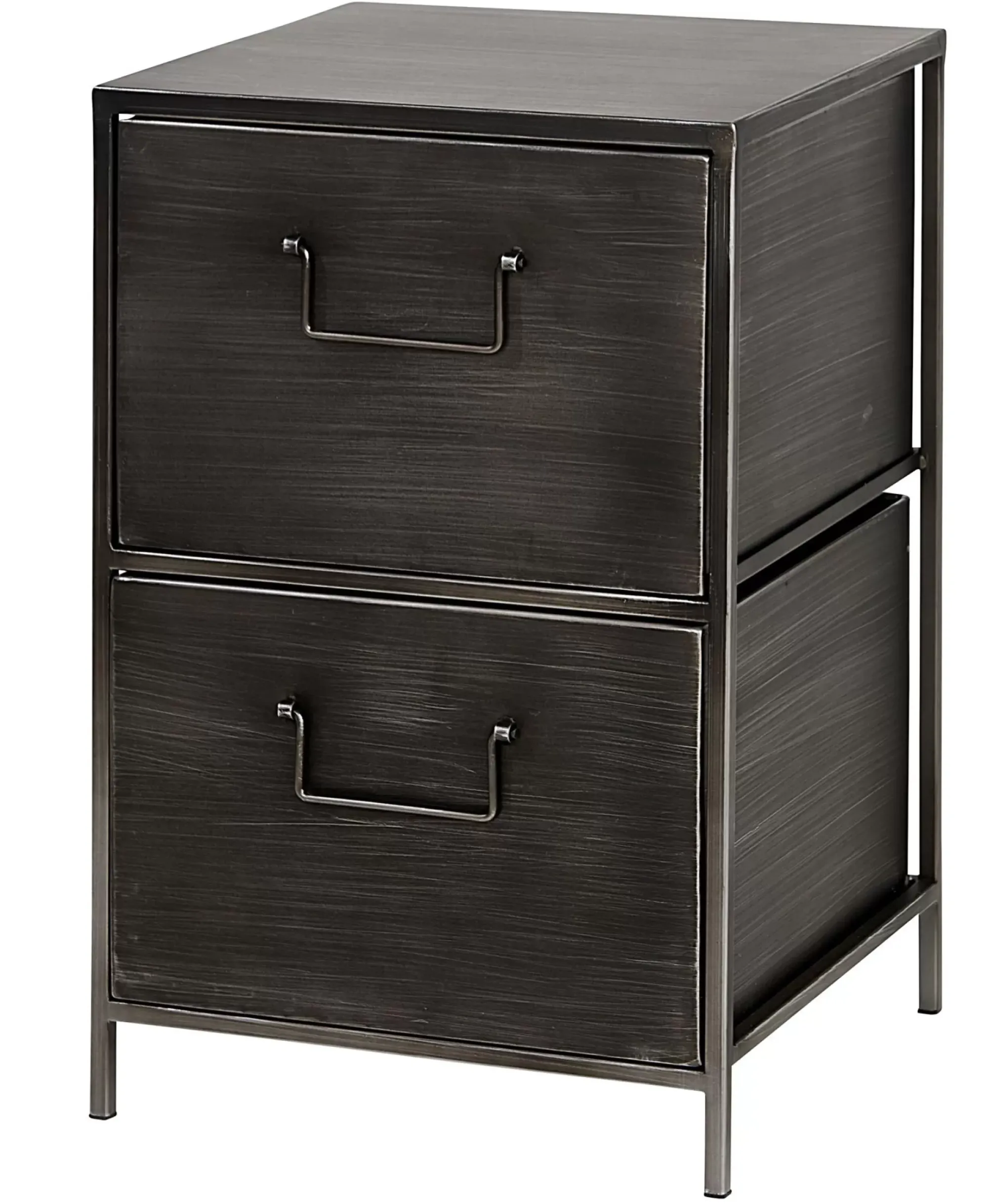 CASA Cajoneras|Pharma Cajonera 2 Cajones Negro