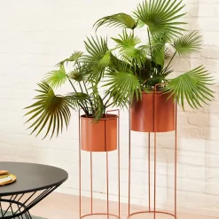 CASA Soportes Para Plantas|Pluto Macetero Terracota