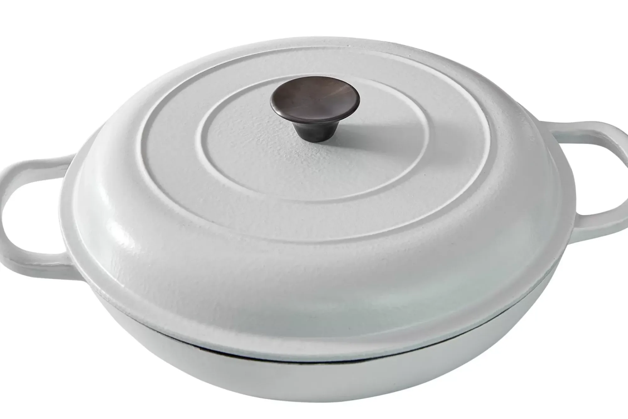 CASA Ollas|Pura Olla Hierro Fundido Blanco