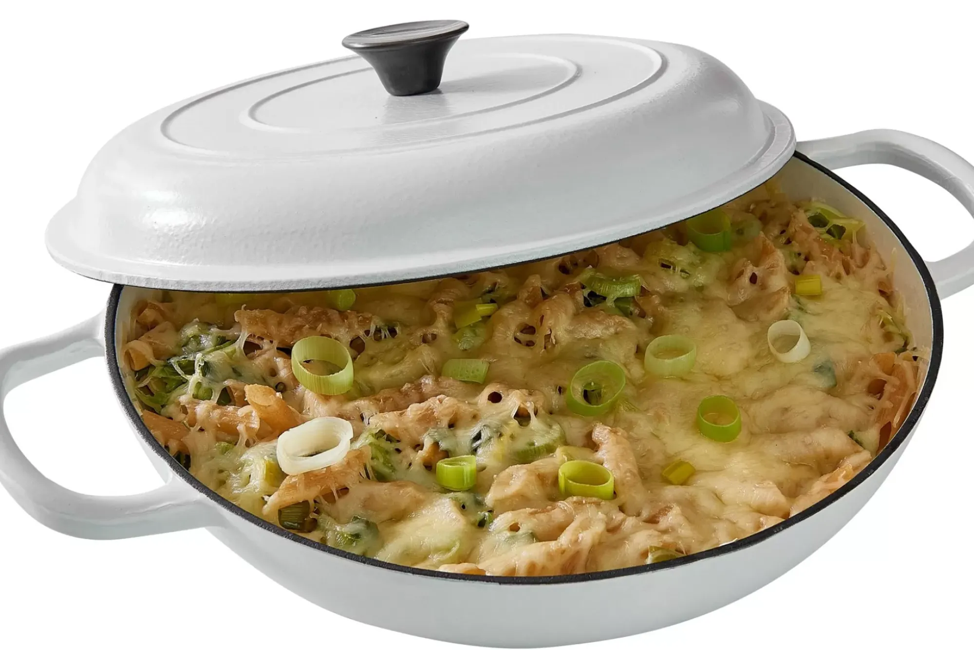 CASA Ollas|Pura Olla Hierro Fundido Blanco