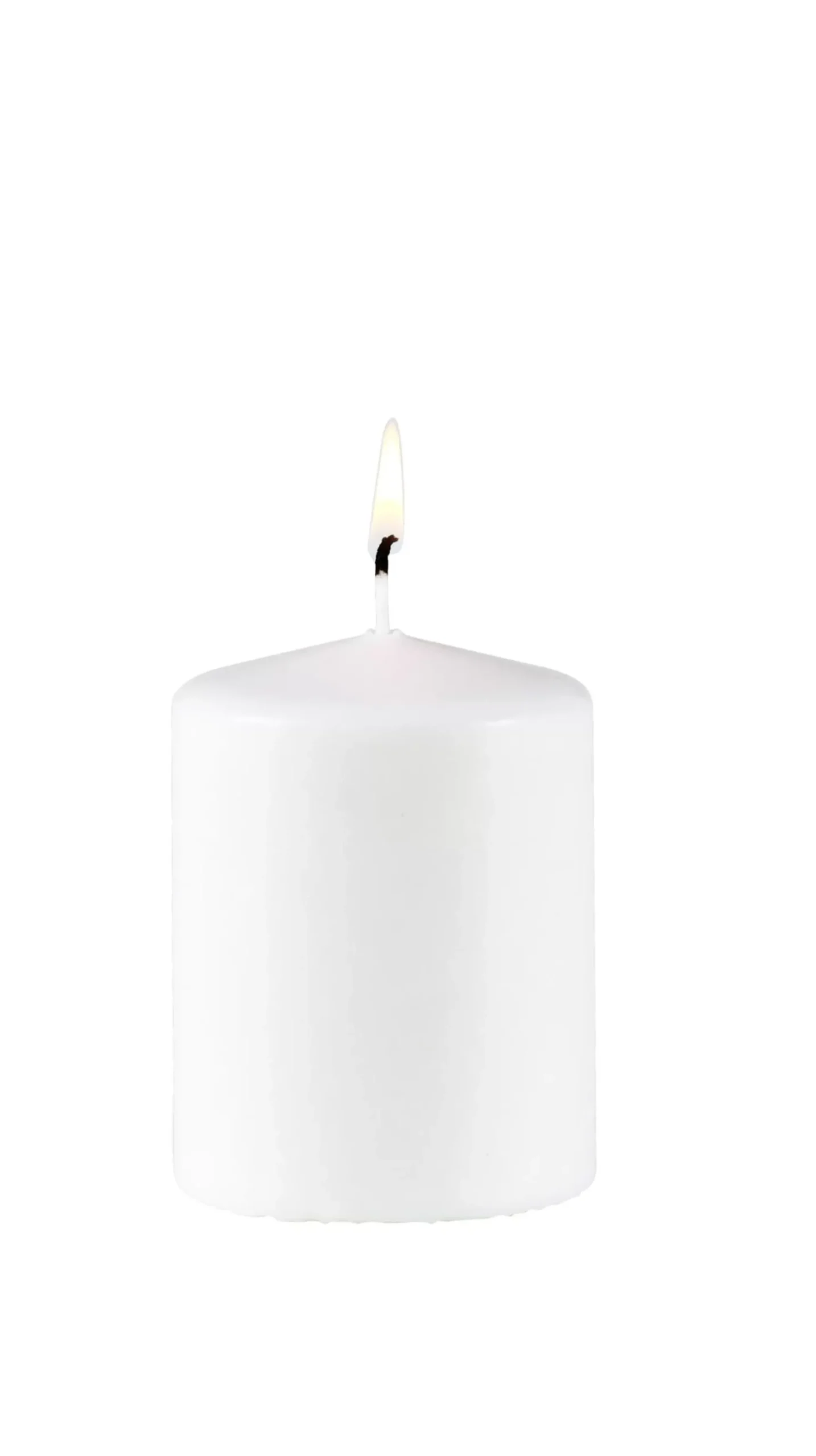 CASA Velas|Pure Vela Cilindrica Blanco