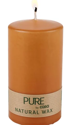 CASA Velas|Pure Vela Cilindrica Caramelo