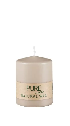 CASA Velas|Pure Vela Cilindrica Gris