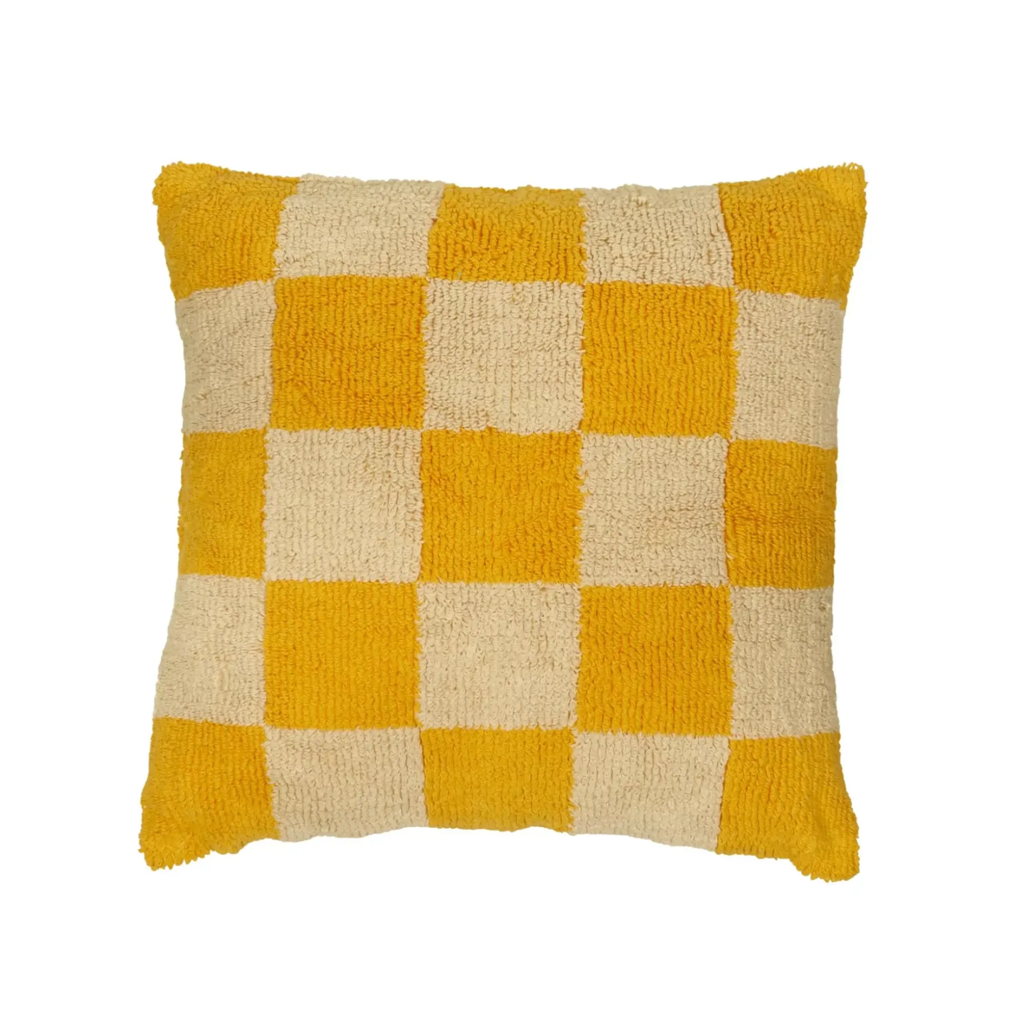 CASA Cojines|Quadrado Cojin Amarillo