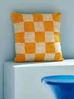 CASA Cojines|Quadrado Cojin Amarillo