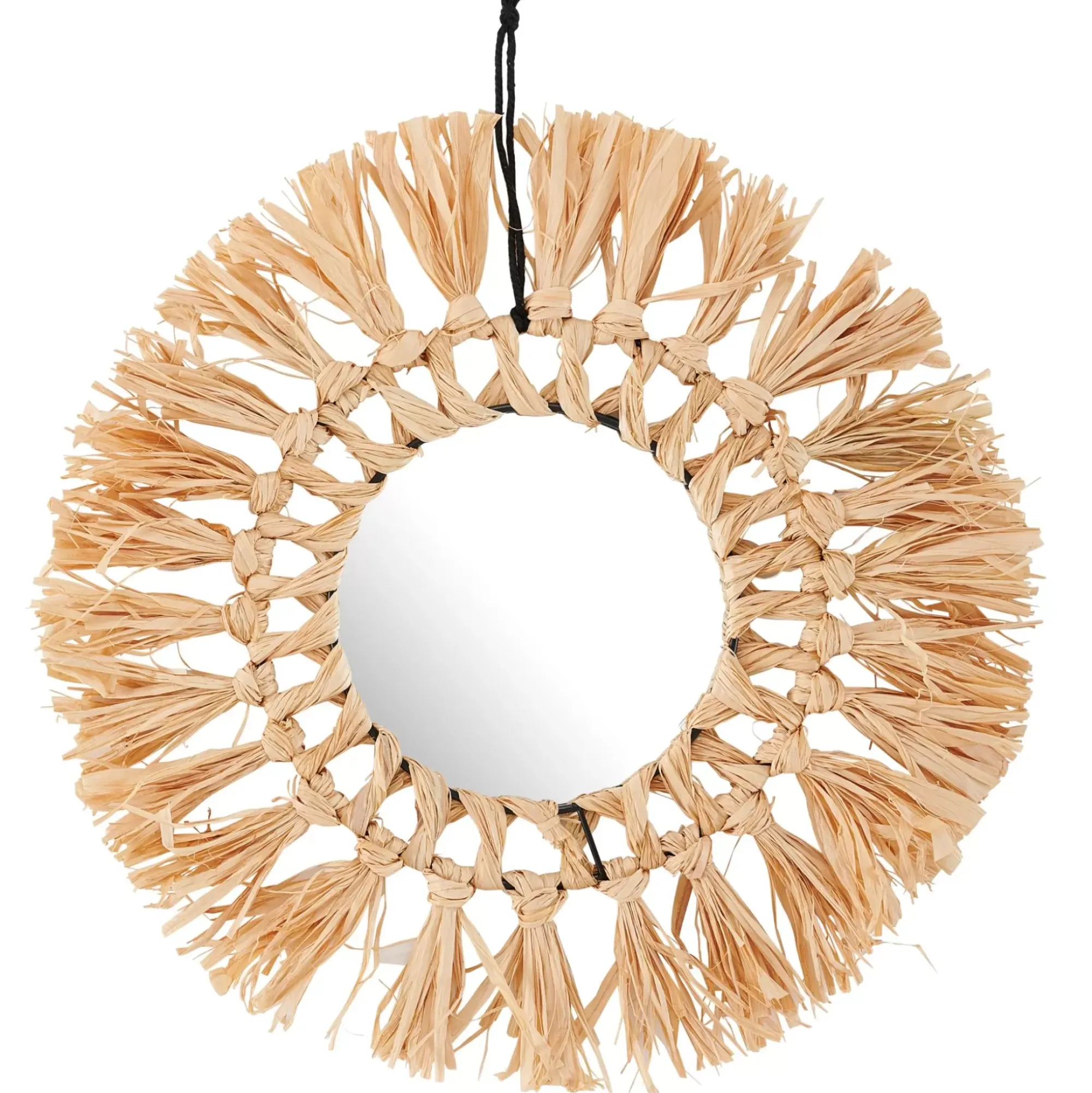 CASA Espejos|Raffia Espejo Natural
