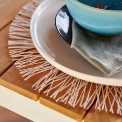 CASA Manteles Individuales|Rami Mantel Individual Blanco