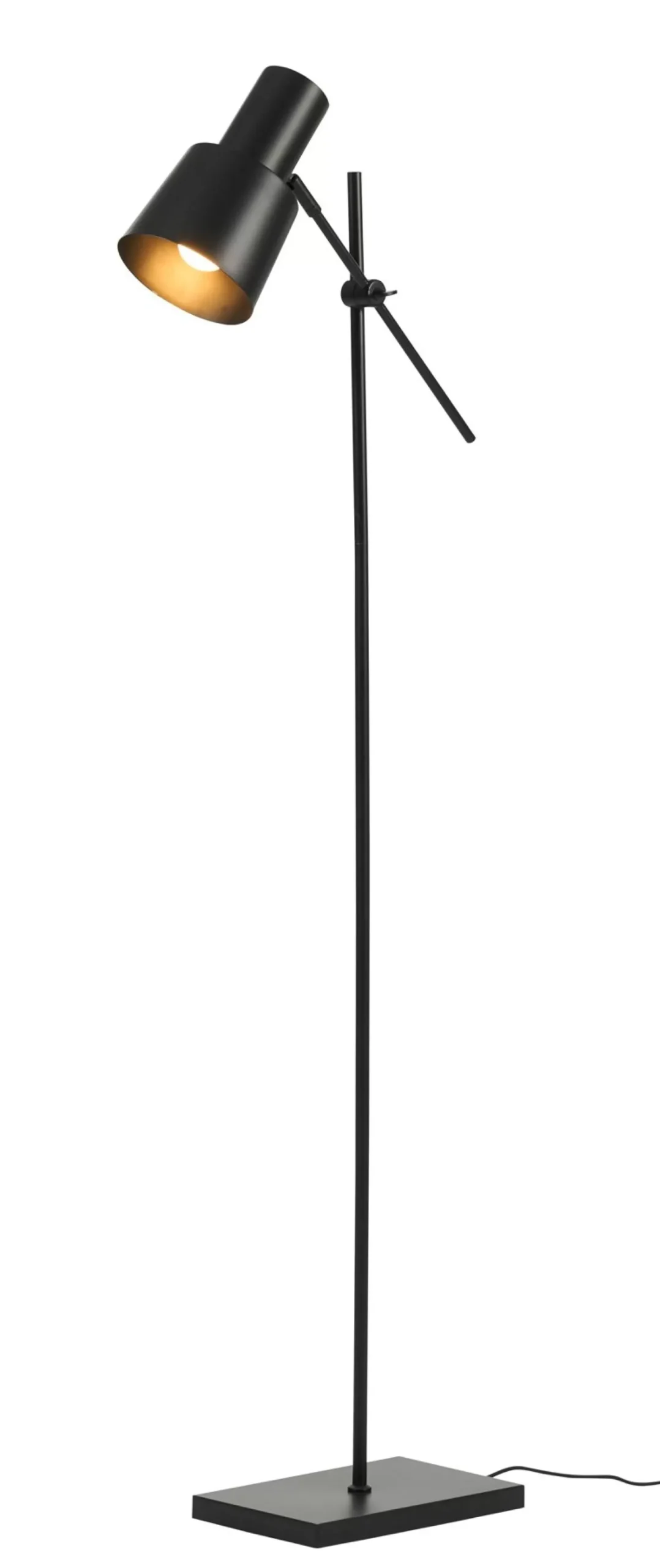 CASA Lamparas De Pie|Ramon Lampara De Pie Negro Mate