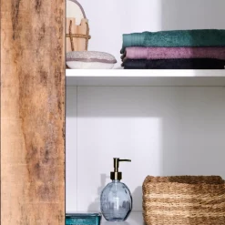 CASA Accesorios De Tocador|Recycle Dispensador De Jabon Azul