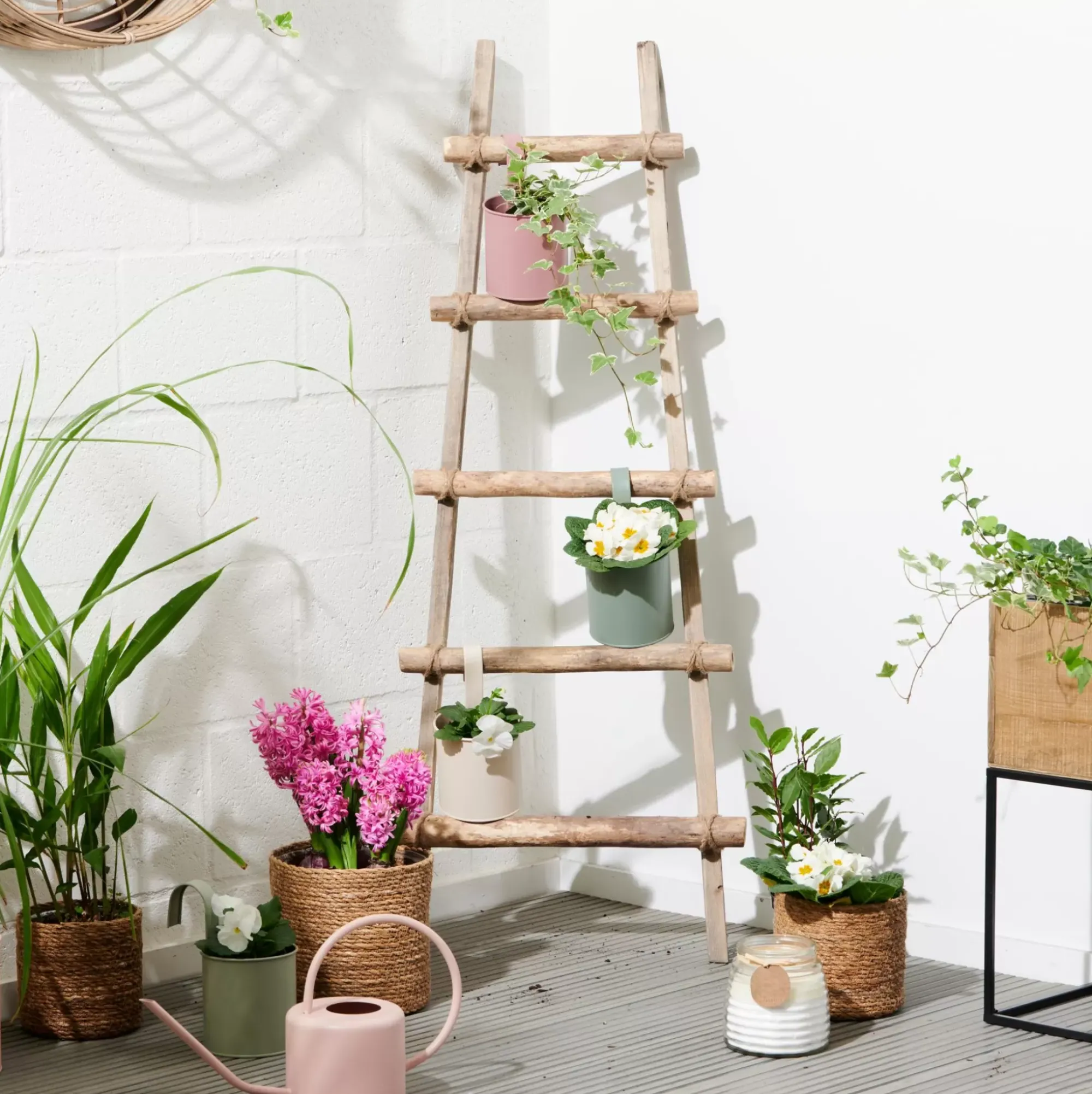 CASA Decoracion Jardín|Recycle Escalera Natural