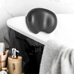 CASA Accesorios De Bañera|Relax Cojin Para El Bano Gris Oscuro