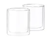 CASA Vasos Para Té|Relax Vaso De Doble Pared Juego De 2 Transparente